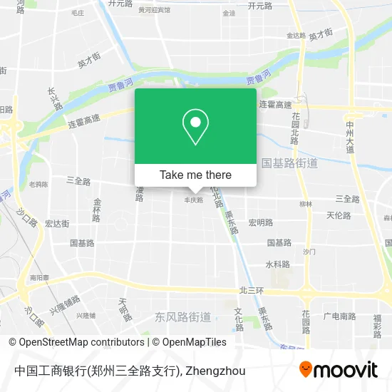中国工商银行(郑州三全路支行) map