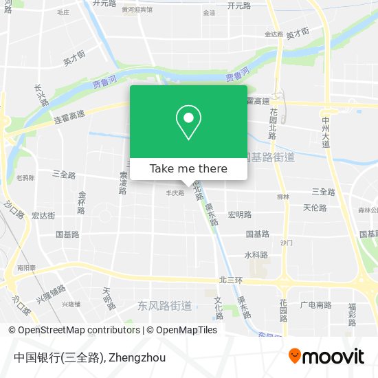 中国银行(三全路) map
