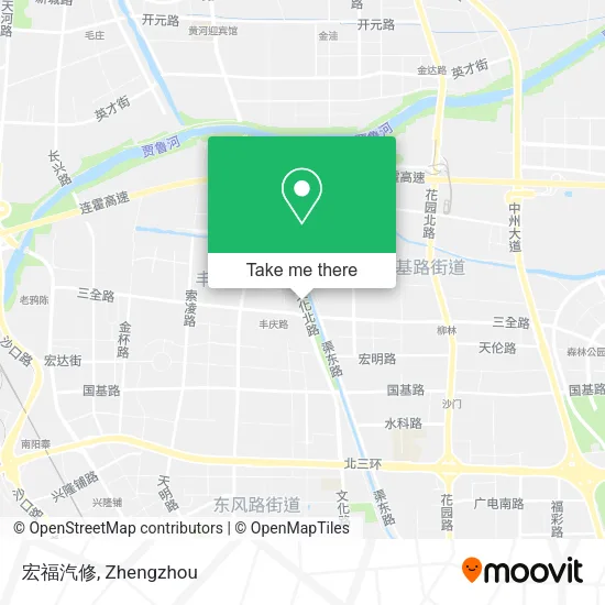 宏福汽修 map