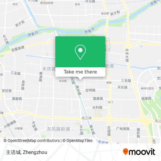 主语城 map