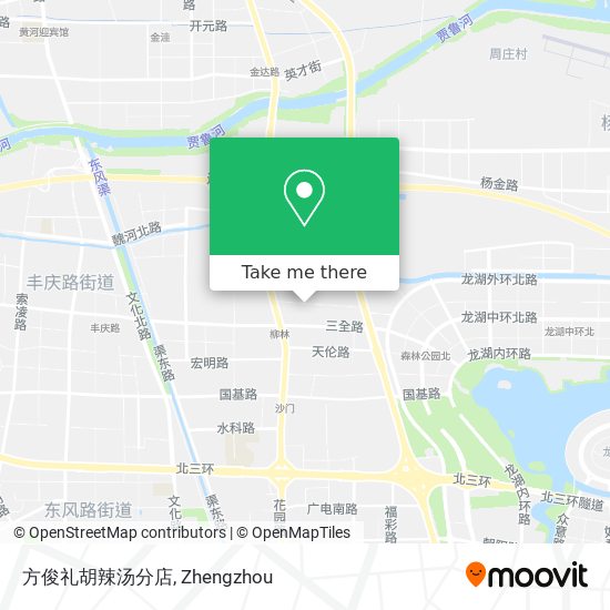方俊礼胡辣汤分店 map