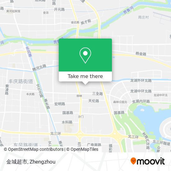 金城超市 map