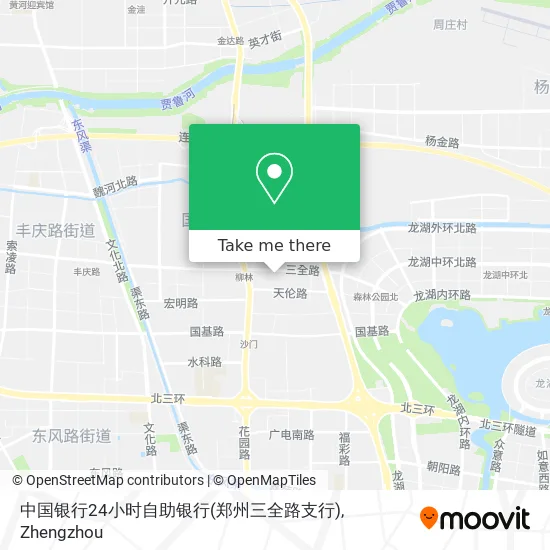 中国银行24小时自助银行(郑州三全路支行) map
