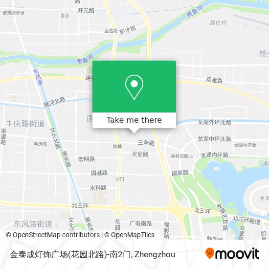 金泰成灯饰广场(花园北路)-南2门 map