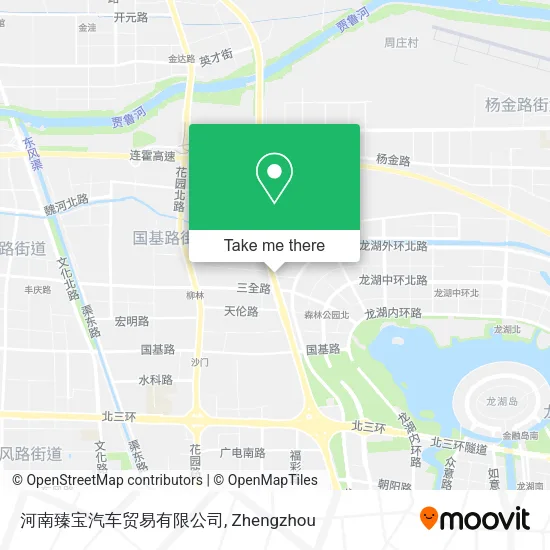 河南臻宝汽车贸易有限公司 map
