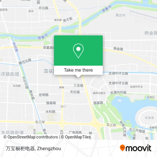 万宝橱柜电器 map