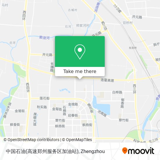 中国石油(高速郑州服务区加油站) map