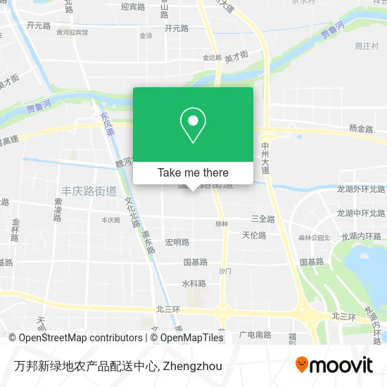 万邦新绿地农产品配送中心 map