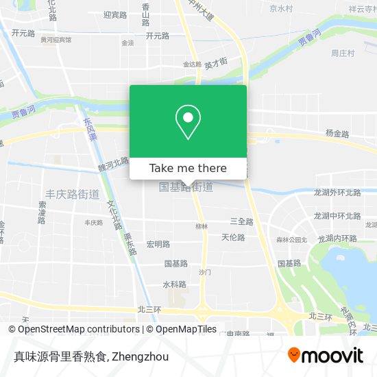 真味源骨里香熟食 map