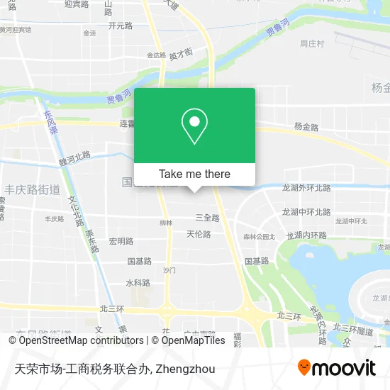 天荣市场-工商税务联合办 map