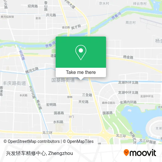 兴发轿车精修中心 map