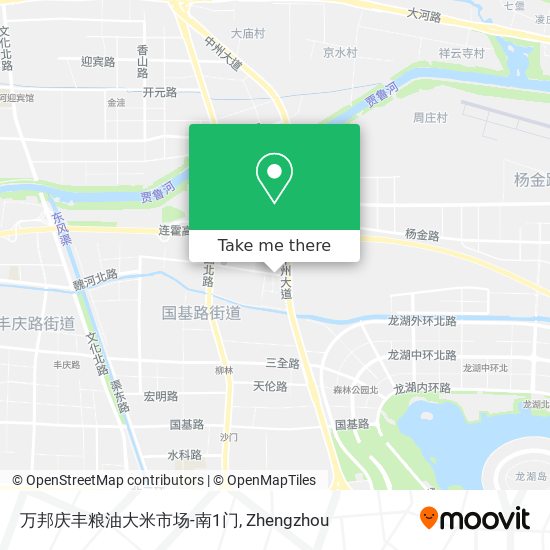 万邦庆丰粮油大米市场-南1门 map