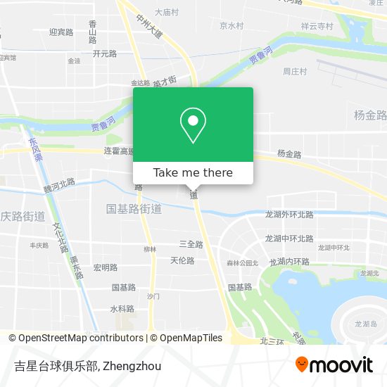 吉星台球俱乐部 map