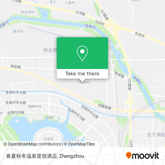 春夏秋冬温泉度假酒店 map