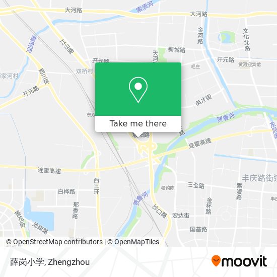 薛岗小学 map