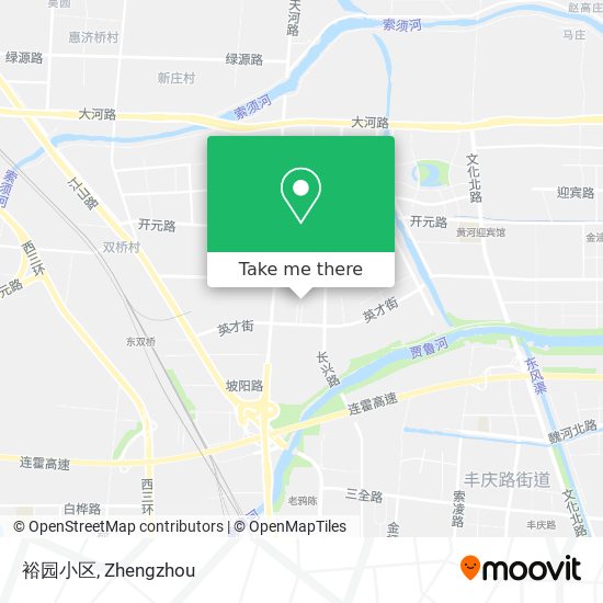 裕园小区 map