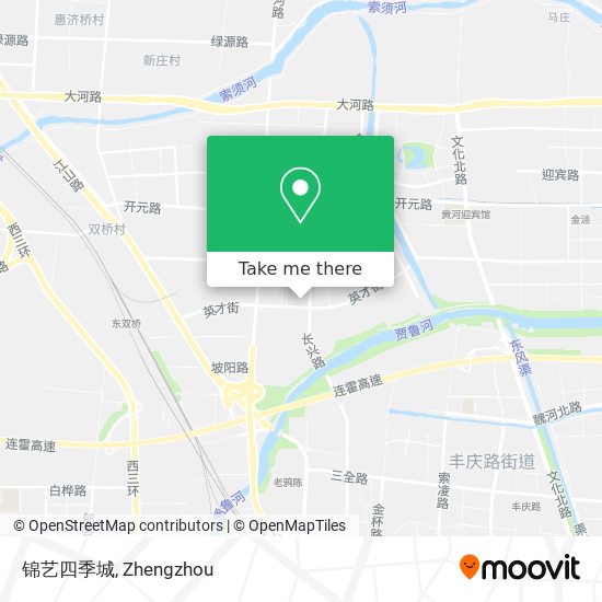 锦艺四季城 map