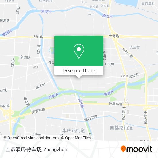 金鼎酒店-停车场 map