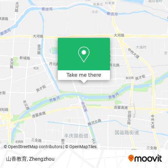 山香教育 map
