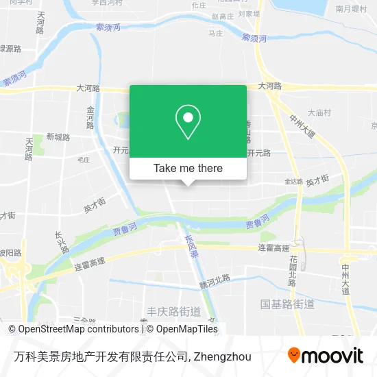 万科美景房地产开发有限责任公司 map