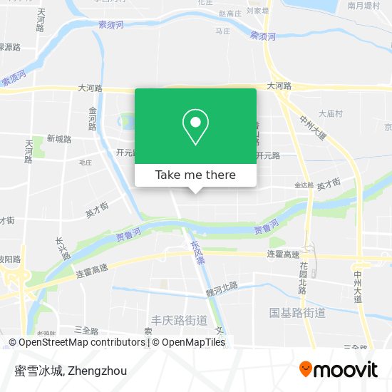蜜雪冰城 map