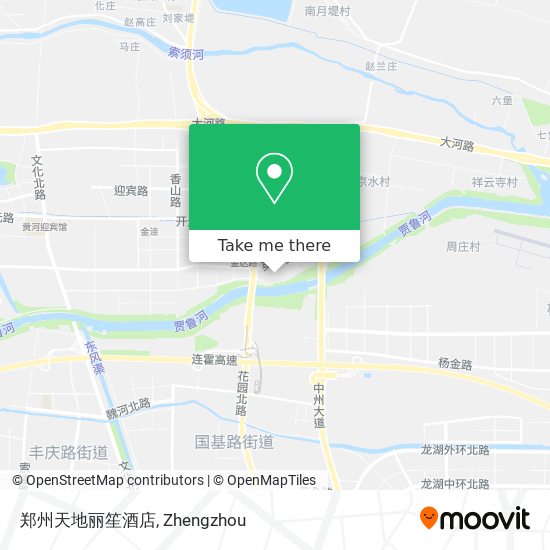 郑州天地丽笙酒店 map
