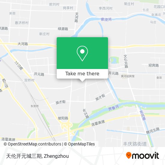 天伦开元城三期 map