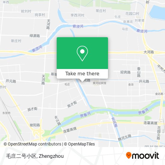 毛庄二号小区 map
