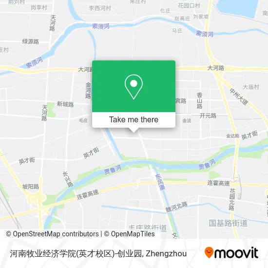 河南牧业经济学院(英才校区)-创业园 map