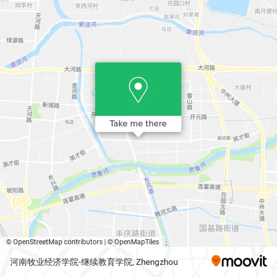 河南牧业经济学院-继续教育学院 map