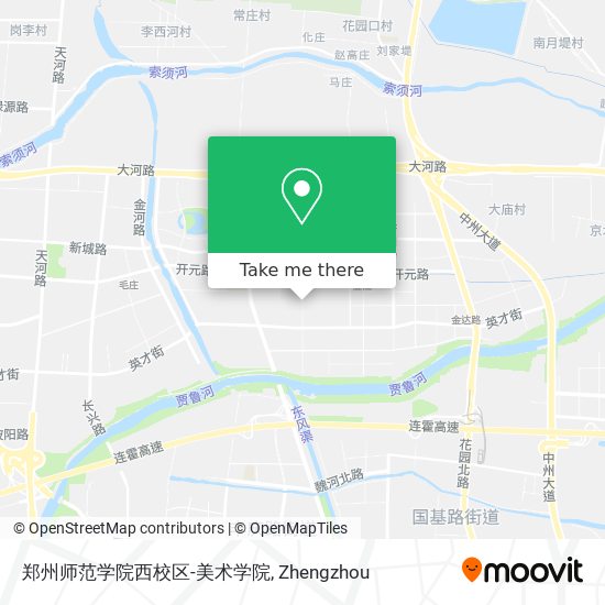 郑州师范学院西校区-美术学院 map