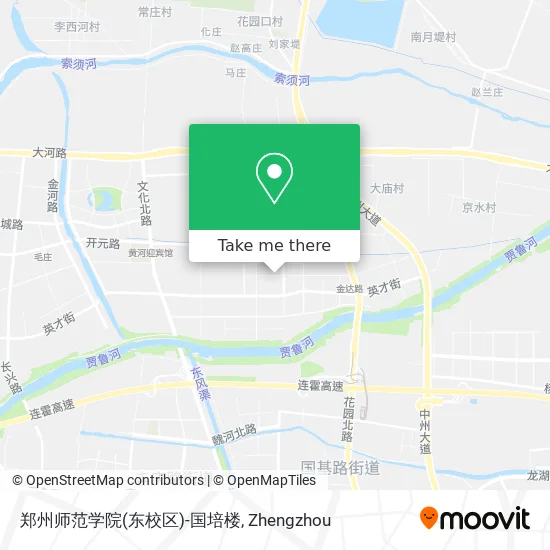 郑州师范学院(东校区)-国培楼 map