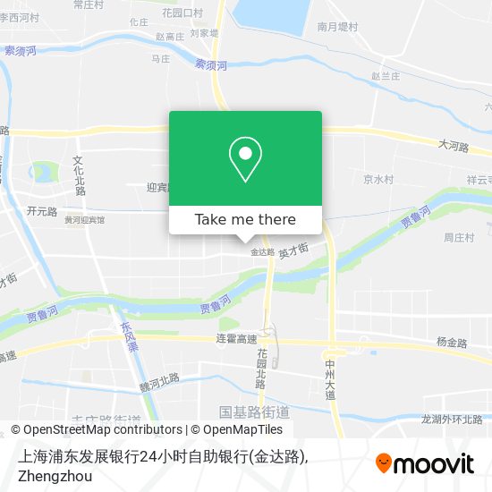 上海浦东发展银行24小时自助银行(金达路) map