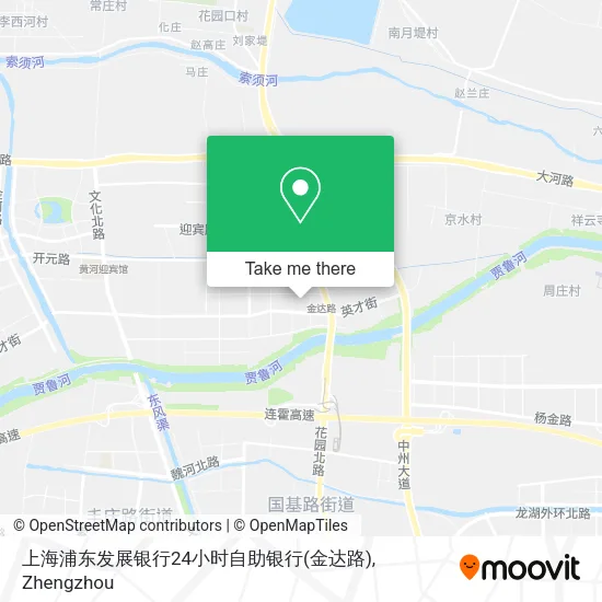 上海浦东发展银行24小时自助银行(金达路) map