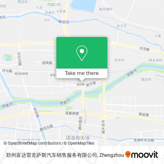 郑州富达雷克萨斯汽车销售服务有限公司 map