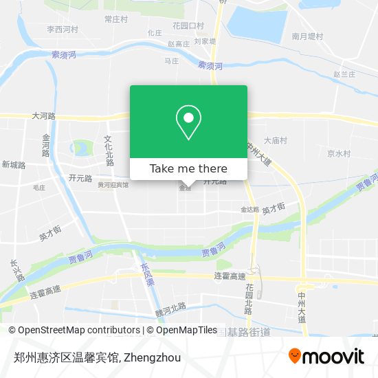 郑州惠济区温馨宾馆 map