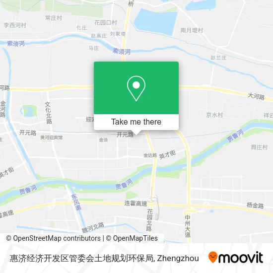 惠济经济开发区管委会土地规划环保局 map