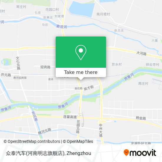 众泰汽车(河南明志旗舰店) map