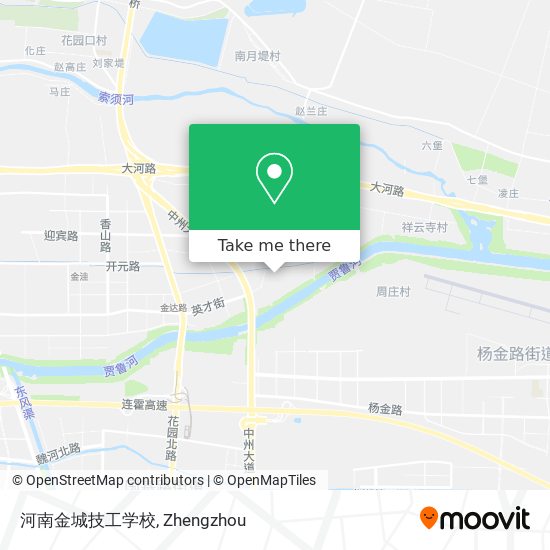 河南金城技工学校 map