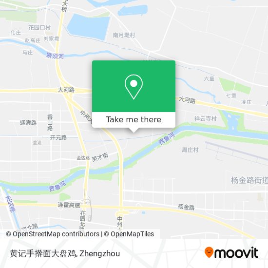 黄记手擀面大盘鸡 map