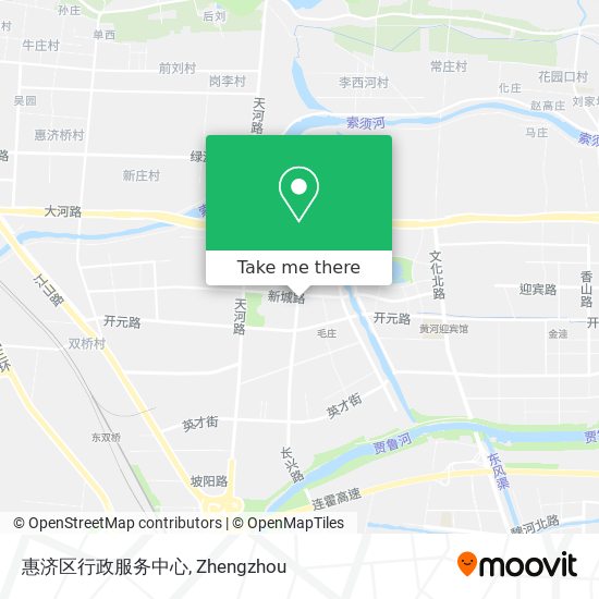 惠济区行政服务中心 map