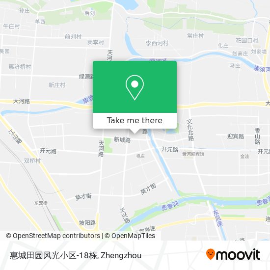 惠城田园风光小区-18栋 map