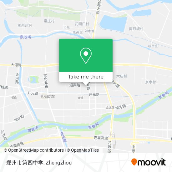 郑州市第四中学 map