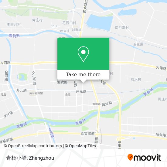 青杨小驿 map