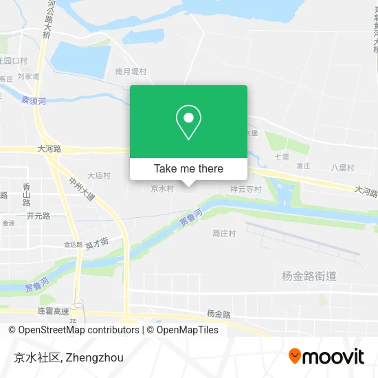 京水社区 map