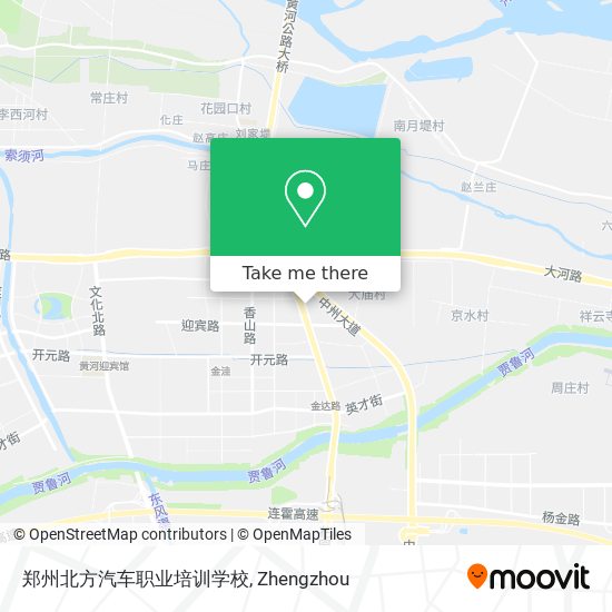 郑州北方汽车职业培训学校 map