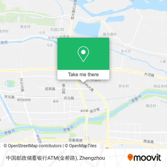中国邮政储蓄银行ATM(金桥路) map