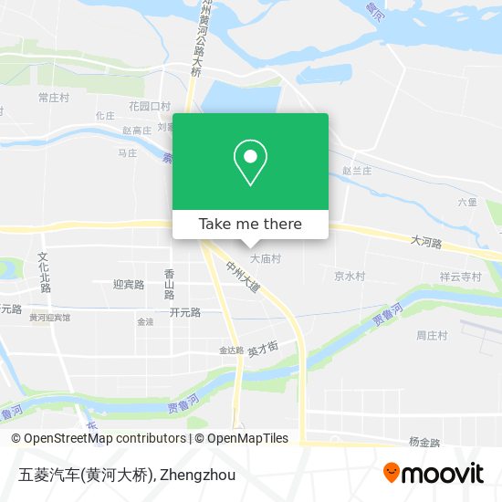 五菱汽车(黄河大桥) map