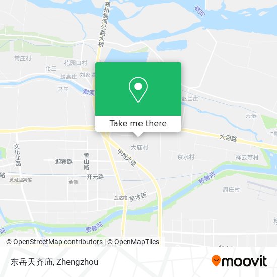 东岳天齐庙 map