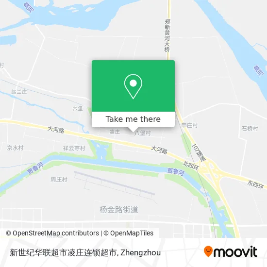 新世纪华联超市凌庄连锁超市 map